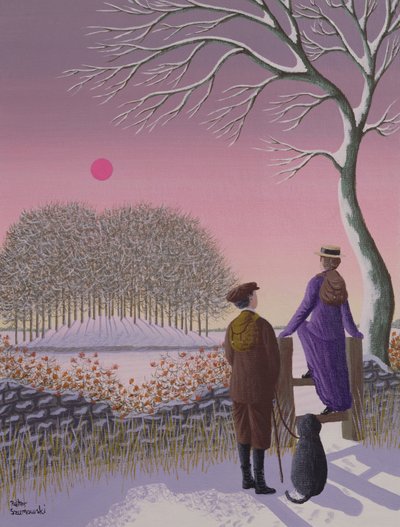 Winterwandeling door Peter Szumowski